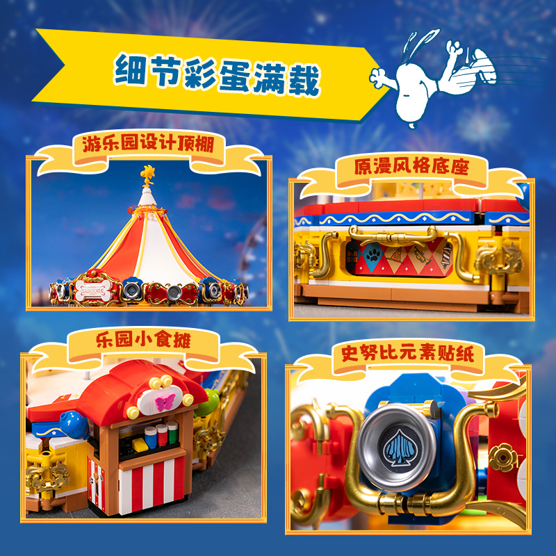 Pantasy x Snoopy Carousel
